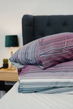 Indlæs billede til gallerivisning Komfortabelt sengetøj i 100% bomuldssatin - 140 x 220 cm